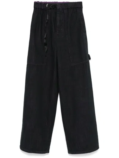 Shop White Sand Sand Women's Trousers In Black