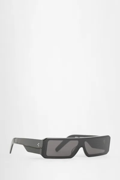 Rick Owens Unisex Black Eyewear In Black