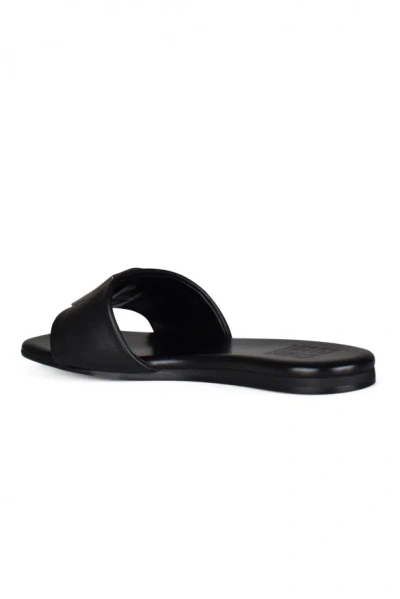 Givenchy Logo-plaque Detail Sandals In Black