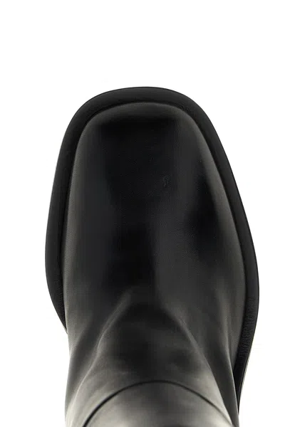 Jimmy Choo Brooklyn 50 Leather Knee-high Boots In Black
