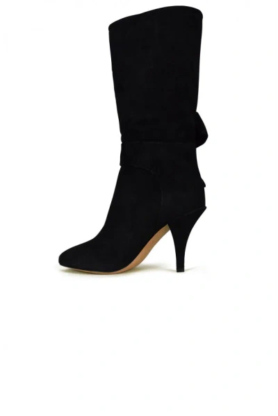 Valentino Garavani Women Bow-tie Boots In Black