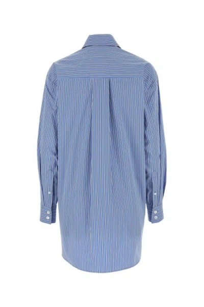 Isabel Marant Light Blue Cylvany Shirt In Multicolor