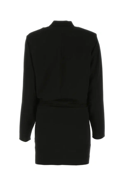 Isabel Marant Lazeli Draped Sequin-embellished Crepe Mini Dress In Black