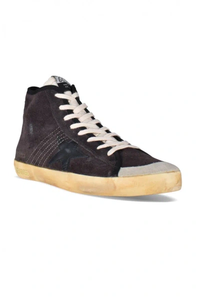 Golden Goose Francy High-top Sneakers In Black