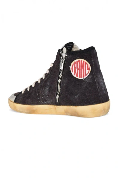 Golden Goose Francy High-top Sneakers In Black