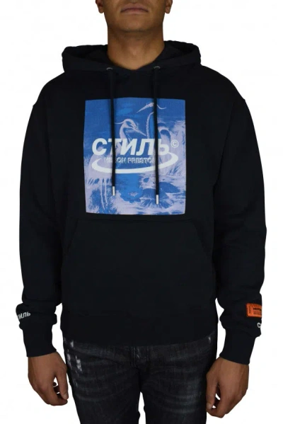 Heron Preston Men Sweatshirt In Black