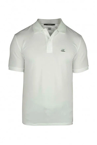 C.p. Company C. P. Company Polo With Logo In White