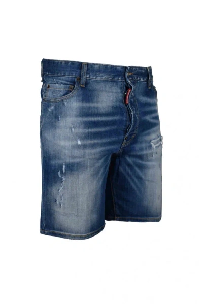 Dsquared2 Men Marine Short In Blue