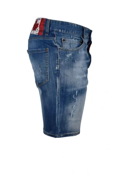 Dsquared2 Men Marine Short In Blue