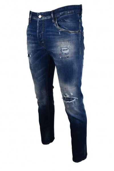 Dsquared2 Skater Jean In Blue