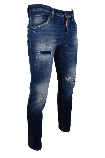 Dsquared2 Skater Jean In Blue