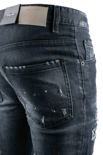 Dsquared2 Men Skater Jean In Black