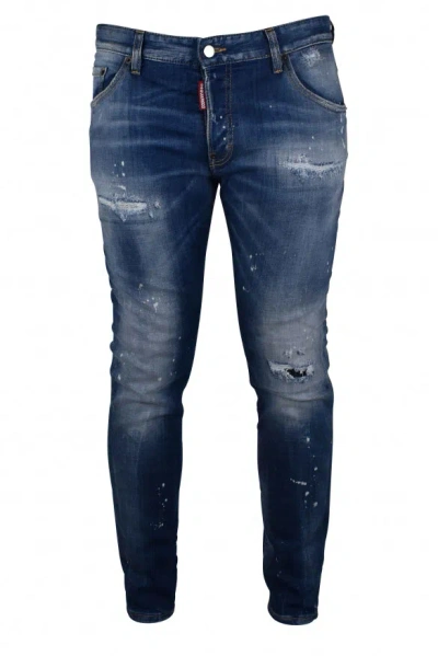 Dsquared2 Skater Jean In Blue