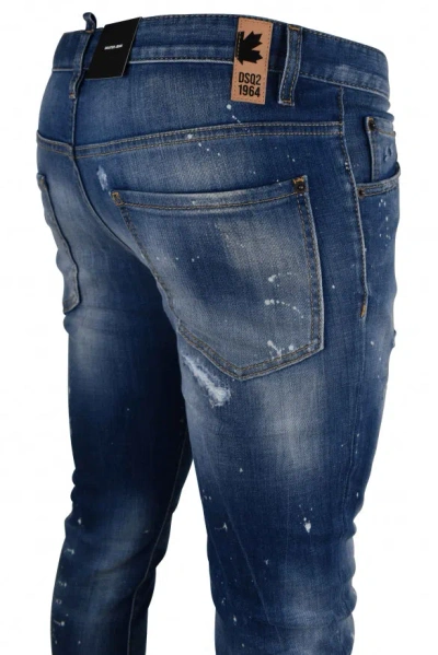 Dsquared2 Skater Jean In Blue