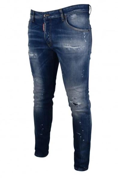 Dsquared2 Skater Jean In Blue