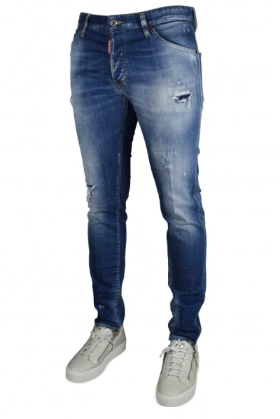 Dsquared2 Skater Jean In Blue