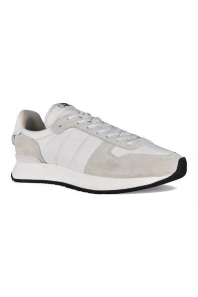 Courrèges Bi-material Sneakers In White