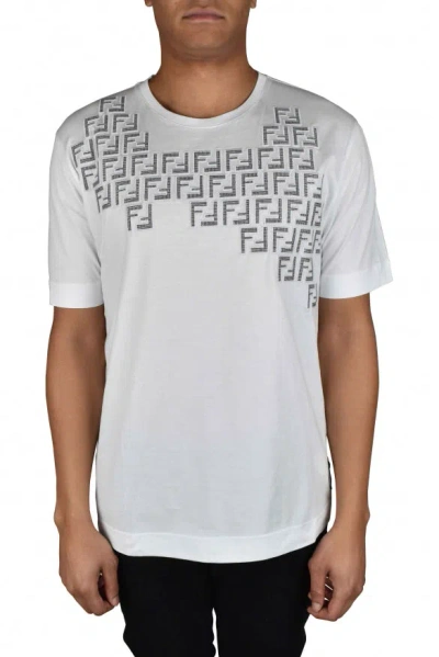 Fendi Men T-shirt In White