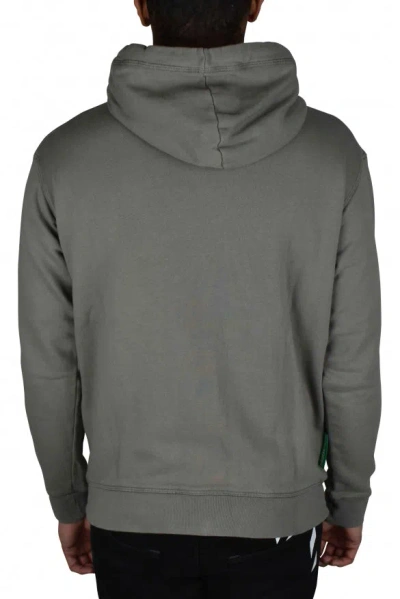 Dsquared2 Man Sweatshirt Grey Size M Cotton In Gray