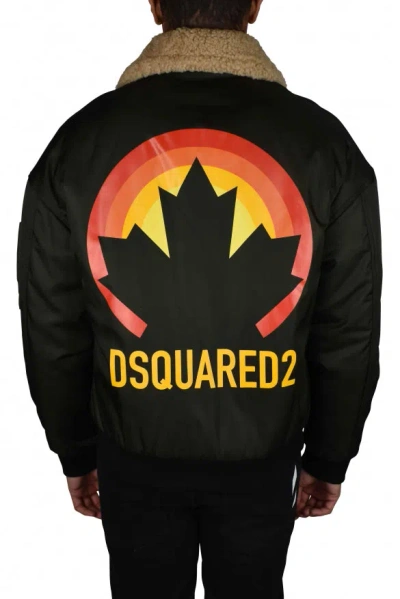 Dsquared2 Men Jacket In Yellow
