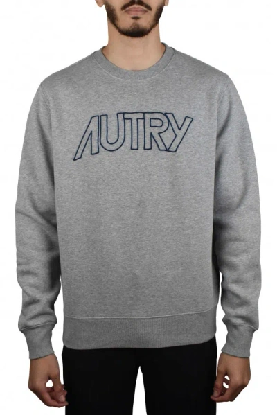Autry Man Sweatshirt Grey Size L Cotton In Gray