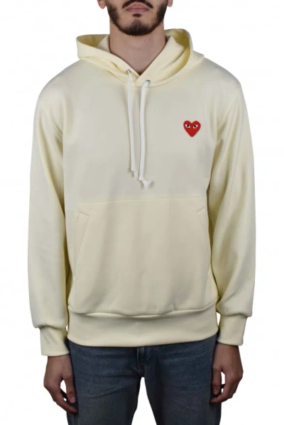 Comme Des Garçons Sweatshirt In Yellow