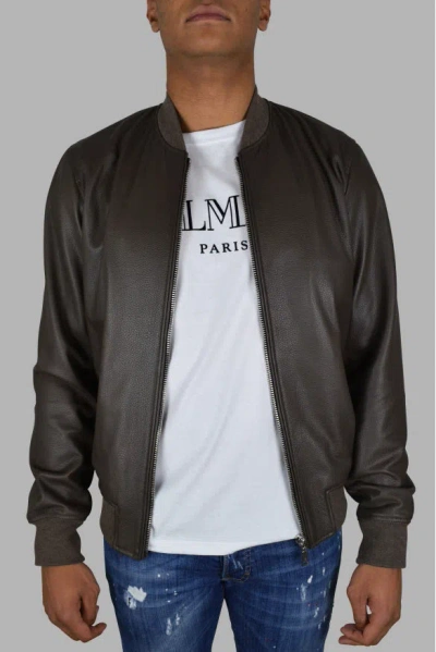 Billionaire Men Bomber Jacket In Brown