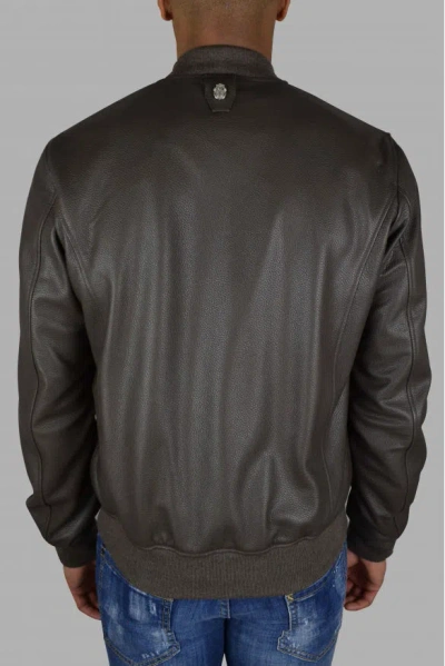 Billionaire Men Bomber Jacket In Brown