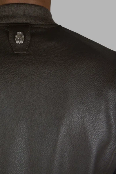 Billionaire Men Bomber Jacket In Brown
