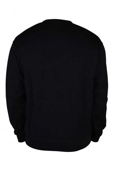 Dsquared2 Logo Printed Crewneck Sweatshirt In Black