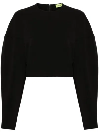 Gauge81 Mosi Zip-up Sweatshirt In Black