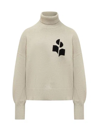Isabel Marant Étoile Nash Turtleneck Sweater In Beige