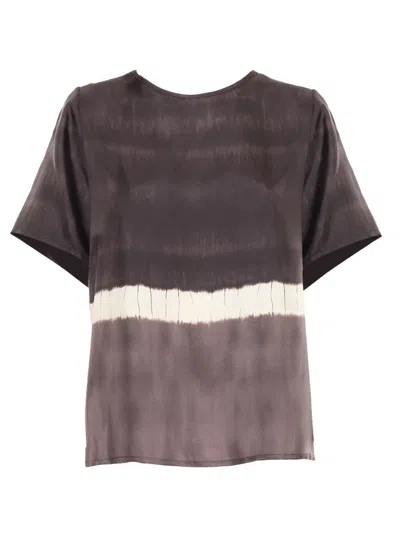 P.a.r.o.s.h Short-sleeved Shirt In Brown