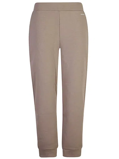 Calvin Klein Trousers In Beige