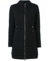 MONCLER Long Quilted Jacket