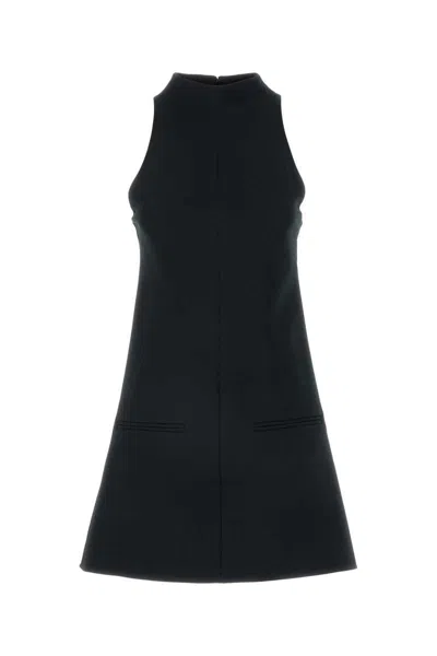Courrèges Signature A-line Dress In Black