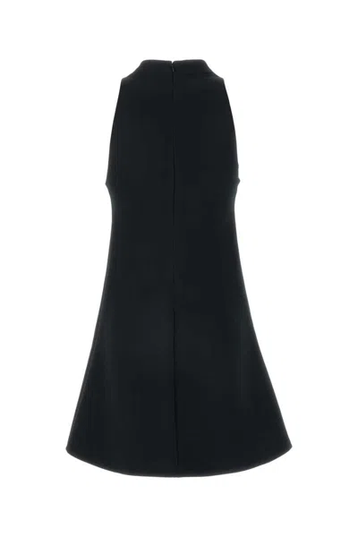 Courrèges Signature A-line Dress In Black