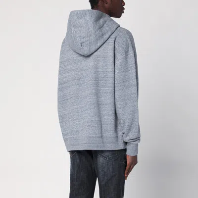 Dsquared2 Grey Cotton Sweatshirt With Logo In Grey