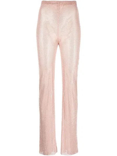 Santa Brand Sparkling Trousers In Blue