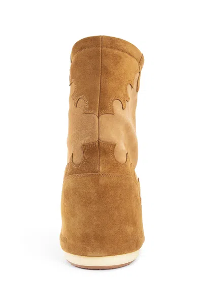 Moon Boot Woman Brown Boots In Brown