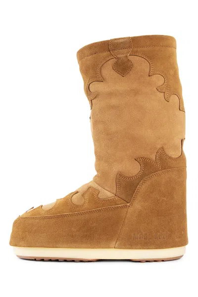 Moon Boot Woman Brown Boots In Brown