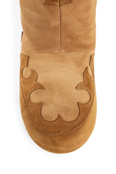 Moon Boot Woman Brown Boots In Brown