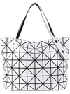 Bao Bao Issey Miyake Bao Bao Rock Basic Tote In Ice Gray/silver