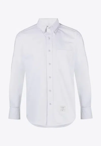 Thom Browne Classic Oxford Shirt In White