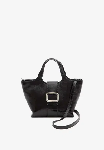 Roger Vivier Women Grand Vivier Choc Mini Bag In Black