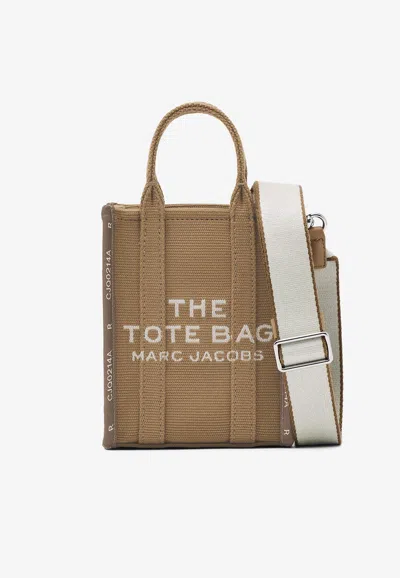 Marc Jacobs Women's The Jacquard Crossbody Tote Bag In Camel