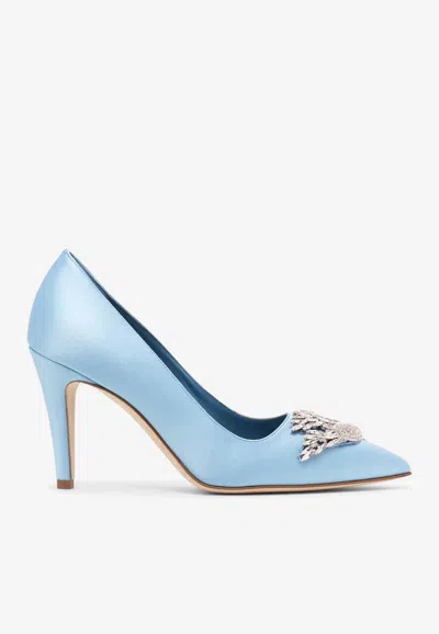Manolo Blahnik Palos Tores Fifo 090 In Blue