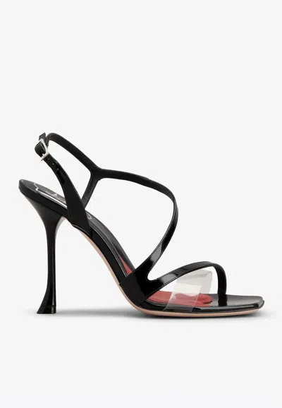 Roger Vivier I Love Vivier 100mm Sandals In Black