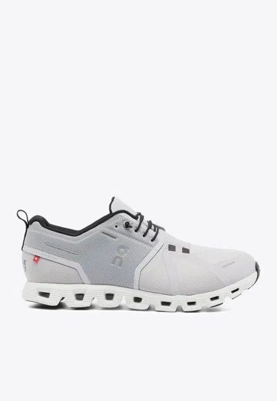 On Running Cloud 5 Waterproof Low-top Sneakers In Gray
