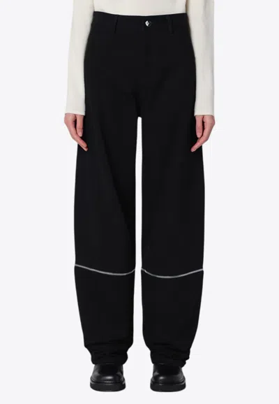 Moncler Genius X Willow Smith Zipped Pants In Black